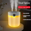 Large Capacity Digital Display Double Spray Humidifier