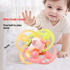 Creative Hand Ball Silicone Biteable Teething Ball Toy