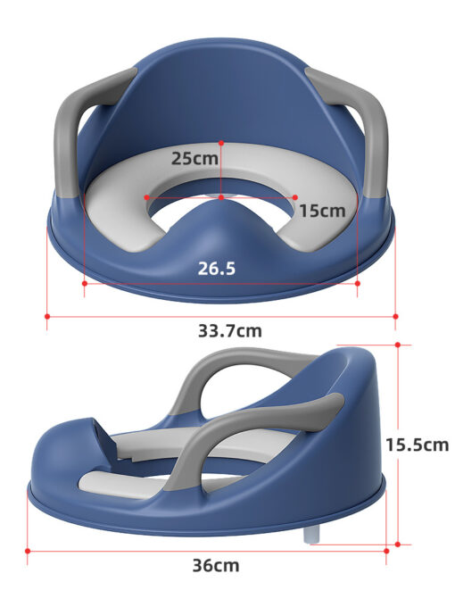 Ergonomic Egg-shaped Baby Cushion Frame Potty Toilet Seat - Image 5