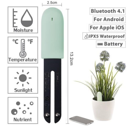 Smart Sensor Flower Gardening Monitor Detector