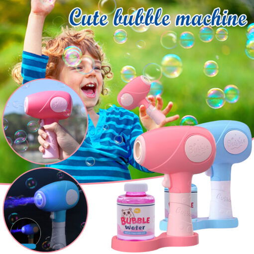 Multipurpose Automatic Bubble Machine Blower Children's Toy