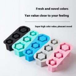 Multipurpose Silicone Ice-making Mold Polygon Tray