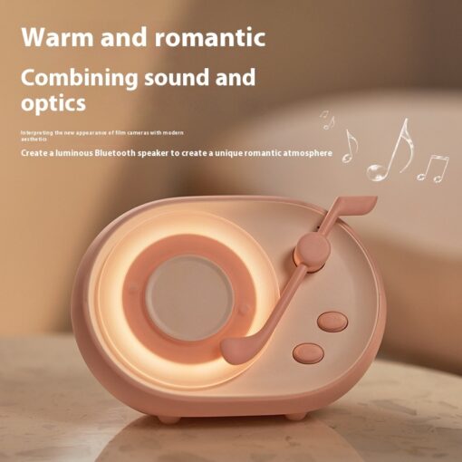 Wireless Bluetooth Speaker Atmosphere Small Night Lamp