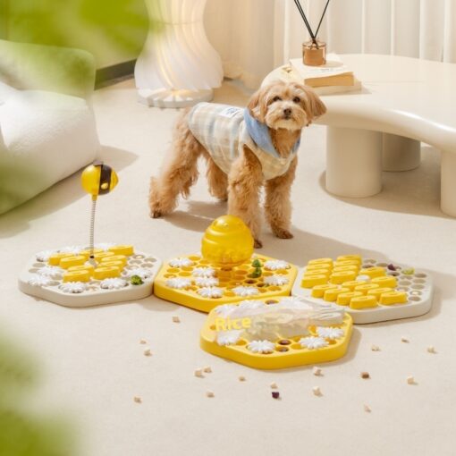 Interactive Dog Slow Food Leakage Feeder Storage Training Toy