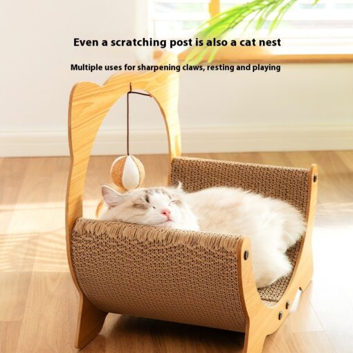 Durable Corrugated Paper Cat Scratching Board Toy