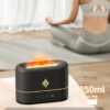 Portable Intelligent Simulated Flame Effect Essential Oil Diffuser