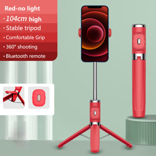 Portable 360° Adjustable Angle LED Light Mobile Phone Tripod - Image 7