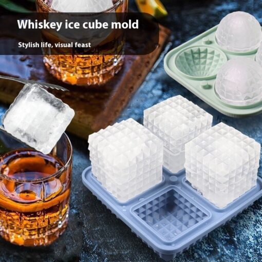 Creative Leak-proof Silicone Ice Cube Mold Tray