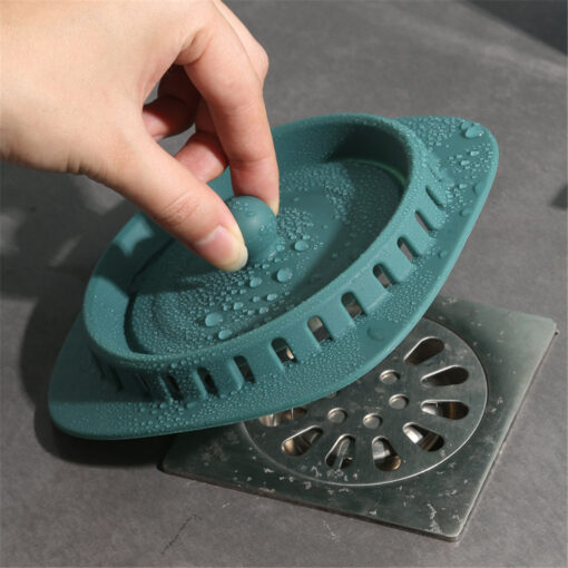 Durable Bathroom Toilet Floor Drain Silicone Sealing Strainer