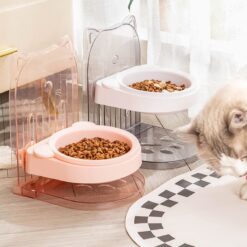 Multi-Purpose Adjustable Height Cat Food Feeder Bowl