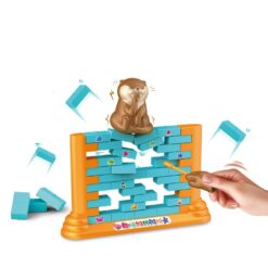 Penguin Breaking Blocks Educational Board Game Toy