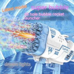 68-hole Children's Gatling Bazooka Bubble Maker Machine