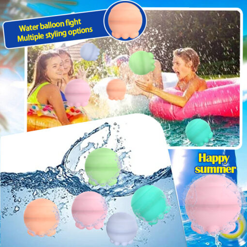 Interactive Magnetic One-Hand Silicone Water Ball Toy