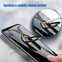 Portable Mobile Phone Bracket USB Cigarette Lighter