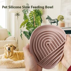 Anti Choking High-temperature Resistant Silicone Dog Bowl