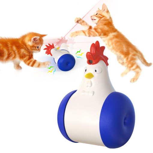 Multifunctional Sound-emitting Electric Laser Tumbler Cat Toy