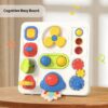 Baby Cognitive Sound Light Early Educational Busy Board Toy
