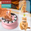 Interactive Rotating Food Leakage Feeding Pet Bowl