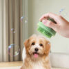 Multi-functional Silicone Pet Washing Bath Brush