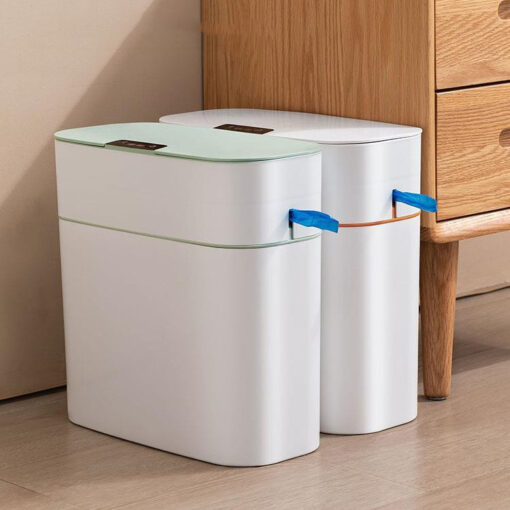 Smart Automatic Electric Waterproof Trash Can