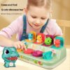 Children's Peekaboo Early Educational Finger Puzzle Dinosaur Toy