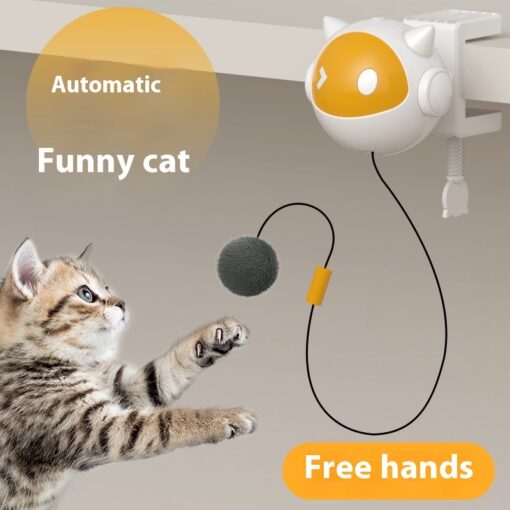 Automatic Telescopic Lifting Electric Stress Relief Cat Toy