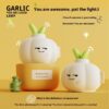 Creative Silicone Rechargeable Garlic Pat Desktop Lamp