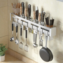 Multifunctional Stainless Steel Kitchen Storage Rack Organizer