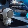 Astronaut Spaceman Halter Mini Handheld Adjustable Fan