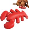 Interactive Lobster-shaped Teeth Cleaning Dog Chew Toy
