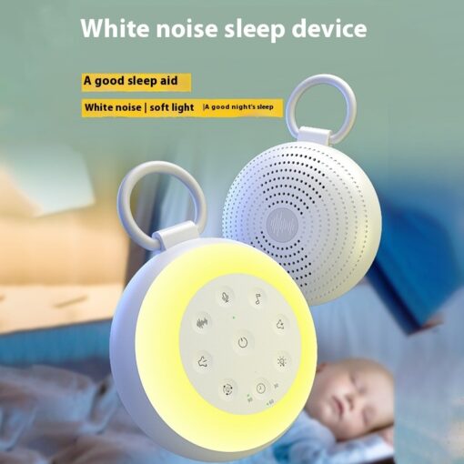 Portable White Noise Sleeping Aid Warm Light Night Lamp