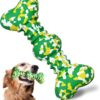 Interactive Natural Rubber Bone Chew Teething Toy