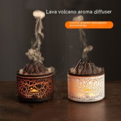 Creative USB Desktop Lava Fire Charcoal Aroma Diffuser