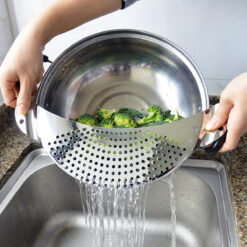 Creative Stainless Steel Water Filter Drain Water Pot Strainer