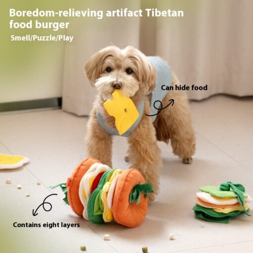 Interactive Food Smell Leakage Educational Dog Toy