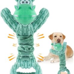 Interactive Squeaky Plush Tug Of War Dog Sniffing Toy