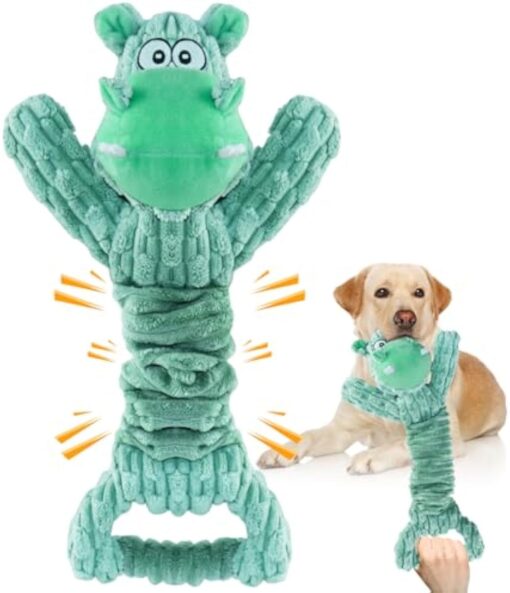 Interactive Squeaky Plush Tug Of War Dog Sniffing Toy