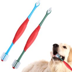 360 Degree Non Slip Dog Teeth Clean Pet Toothbrush