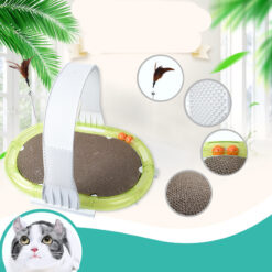 Multifunctional Pet Scratcher Wraparound Track Toy