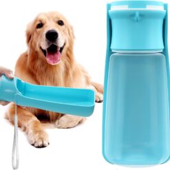 Portable Leak-proof Pet Water Bottle Dispenser Bowl