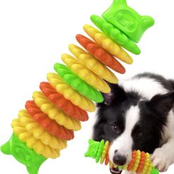 Interactive Caterpillar Shape Teeth Cleaning Dog Chew Toy
