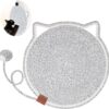 Interactive Durable Round Cat Scratching Cotton Rope Mat
