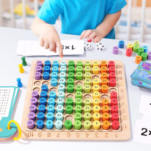 Multiplication Early Education Puzzle Math Learning Game
