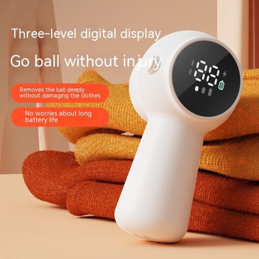 Digital Display Household Charging Hair Ball Trimmer