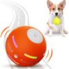 Interactive USB Rechargeable Automatic Rolling Pet Ball Toy