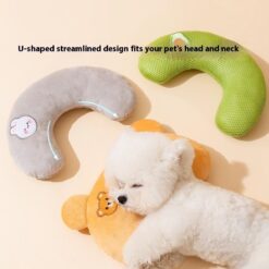Creative Breathable Mini Cat U-shape Pillow