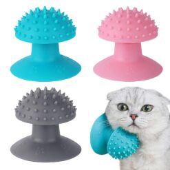 Multifunctional Cat Scratcher Self Groomer Massage Combs