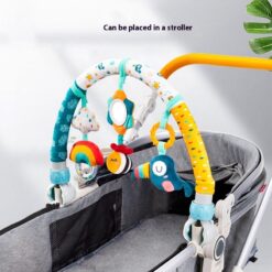 Baby Hanging Stroller Arch Bed Bell Rattle Clip Toy