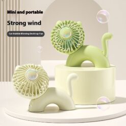 Multi-functional USB Charging Kitten Desktop Little Fan