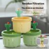 Multifunctional Cute Cactus Kitchen Sink Filter Basket